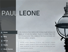 Tablet Screenshot of paul-leone.com